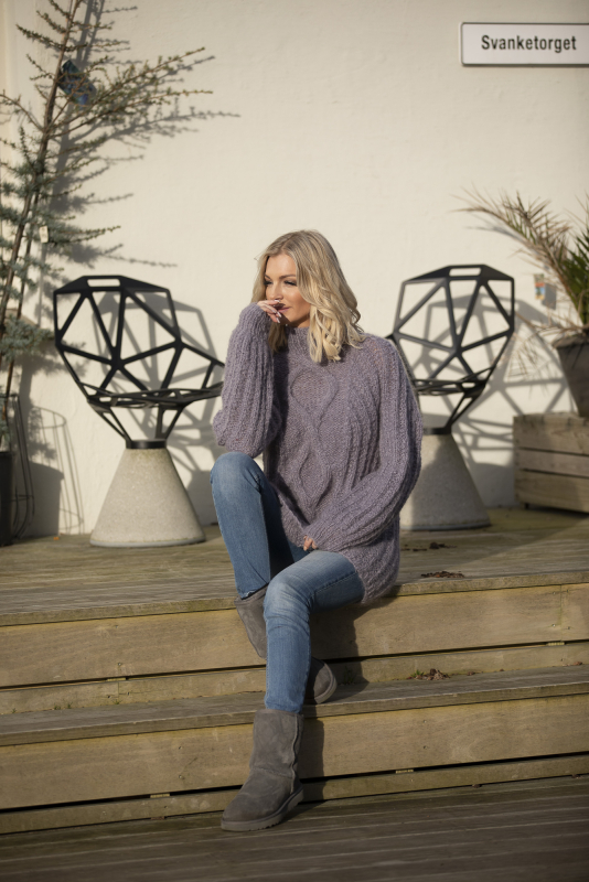 "Eila" Genser - Viking Design 1910-6 Kit - XS-XXL - Viking Mohrino, fra Viking