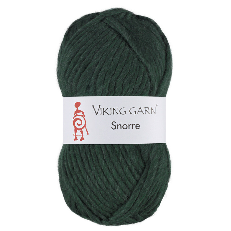 Viking Snorre 234 Flaskegrøn, Uldgarn, fra Viking