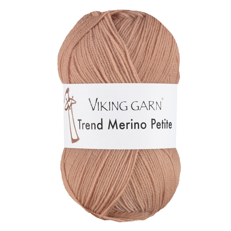 Viking Trend Merino Petite 365 Lys nougat, Merinould, fra Viking