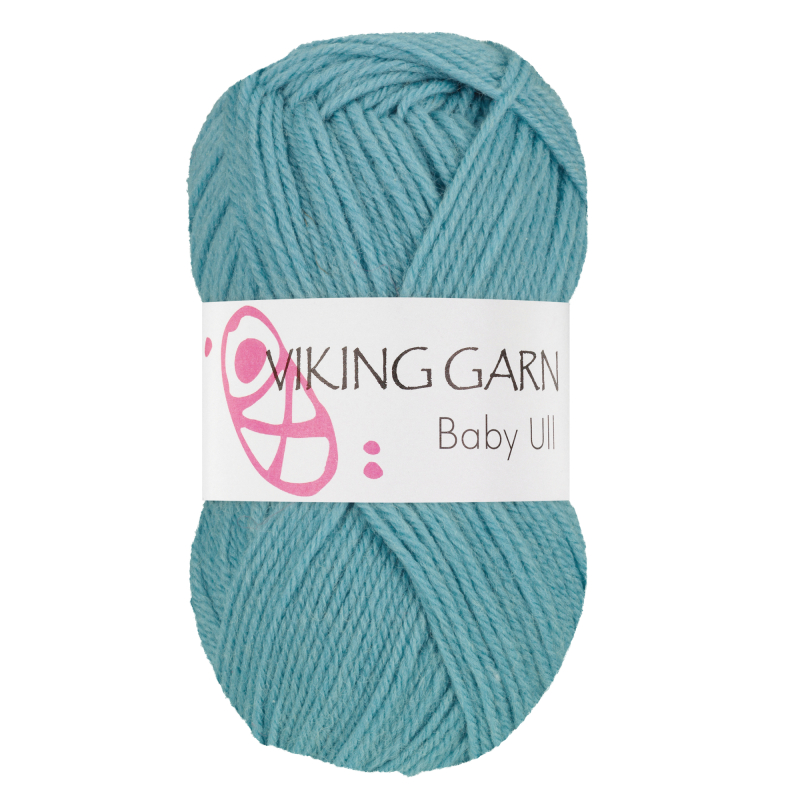 Viking Baby Ull - 379 Petrol, Merinould, fra Viking