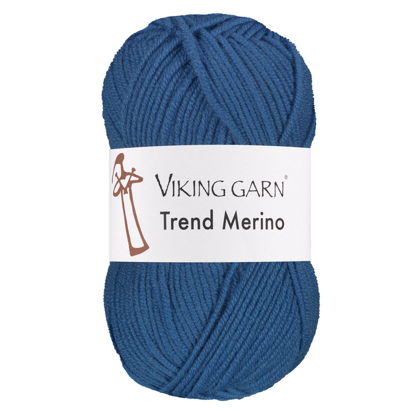 Viking Trend Merino 425 Blå, Merinould, fra Viking
