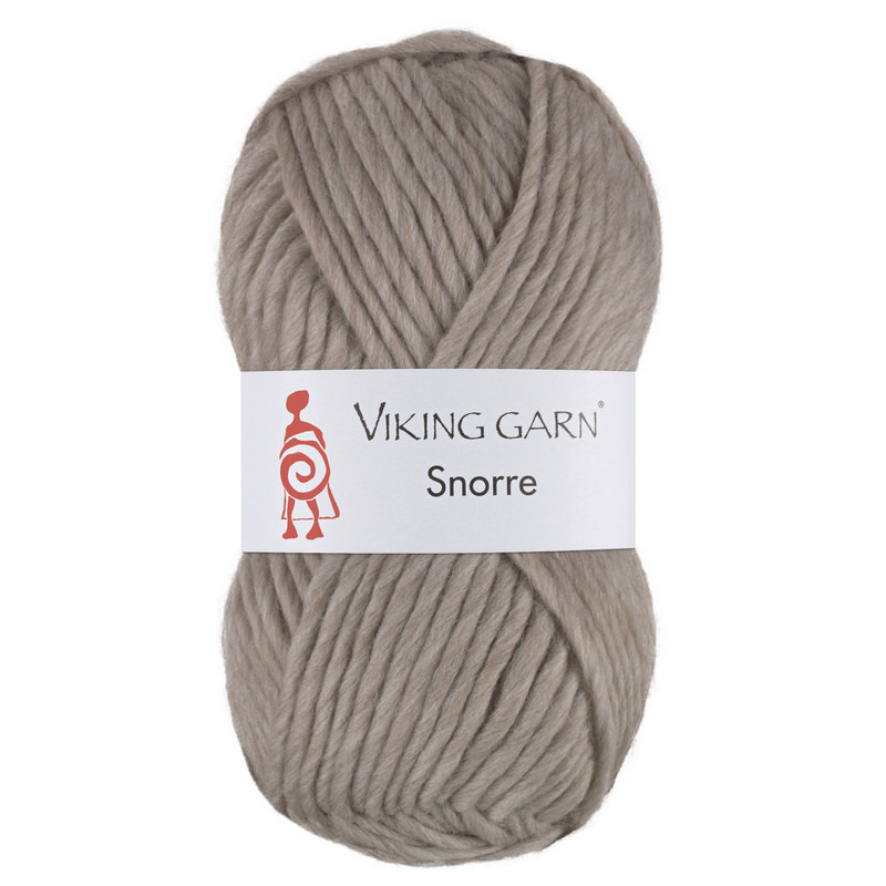 Viking Snorre 207 Beige, Uldgarn, fra Viking