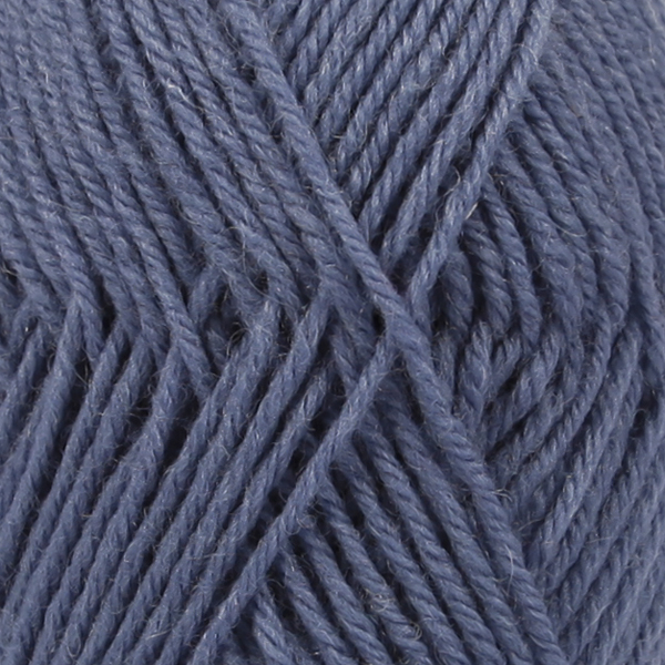 DROPS Karisma Unicolor 65 Jeansblå, Uldgarn, fra DROPS Design