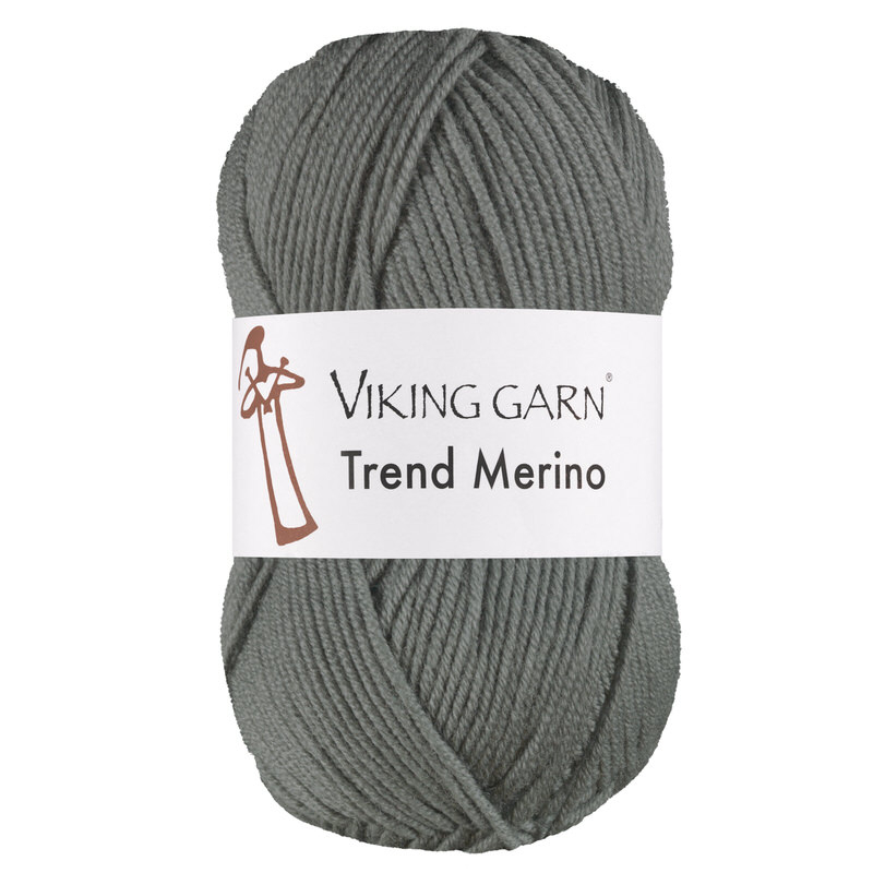 Viking Trend Merino 435 Støvet grøn, Merinould, fra Viking
