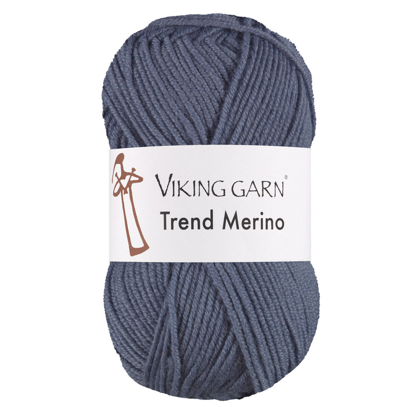 Viking Trend Merino 424 Inkblå, Merinould, fra Viking