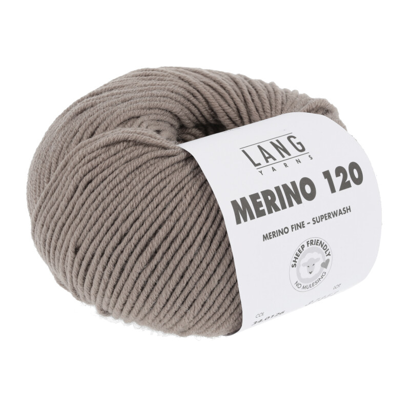 Lang Yarns Merino 120 - 0126, Merinould, fra LangYarns