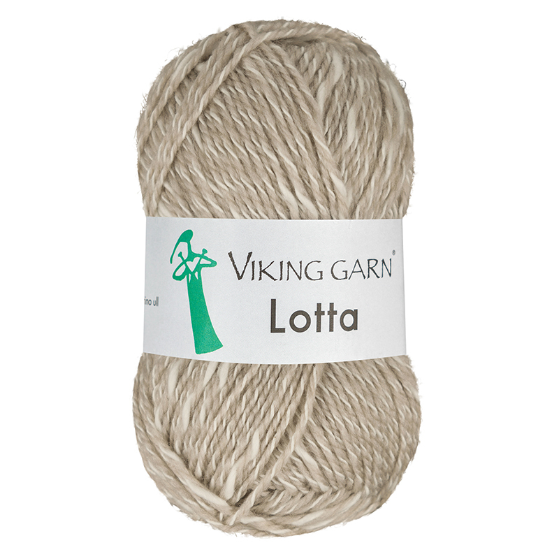 Viking Lotta 207 Beige, Bomuld/Merino, fra Viking