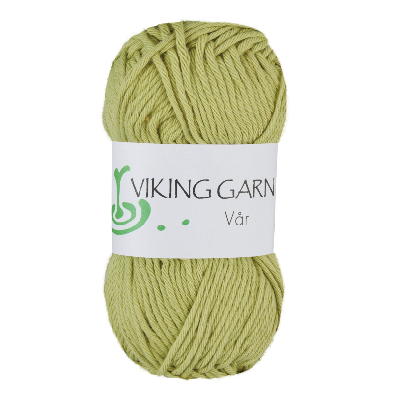 Viking Vår 431 Lys Grøn, Bomuld, fra Viking