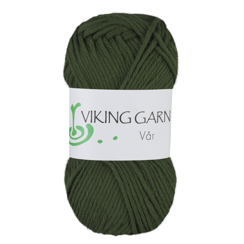 Viking Vår 433 Mørk Grøn, Bomuld, fra Viking
