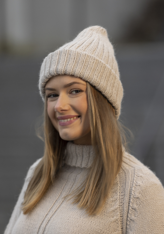 "Companion" Hue - Viking Design 2307-4B Kit - S-L - Viking Alpaca Storm, fra Viking