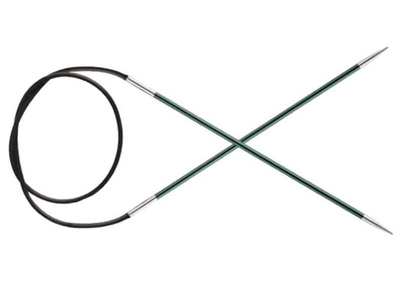3 mm - Knitpro Zing Rundpinde 100 cm, fra Knitpro