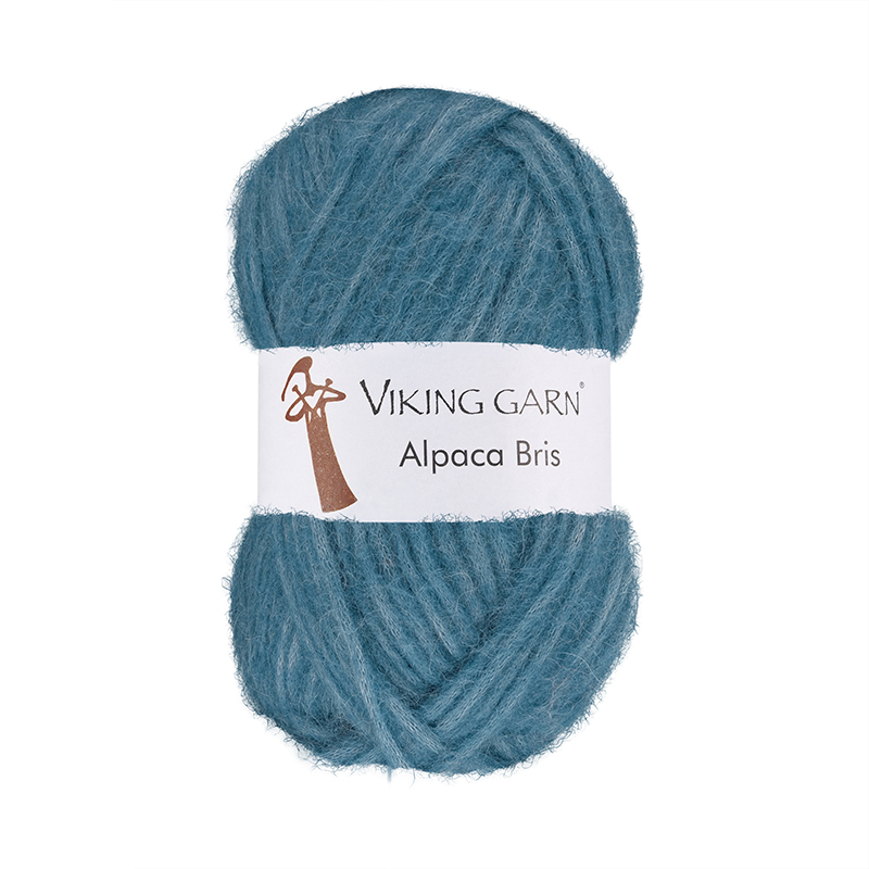 Viking Bris - 326 Lys Jeansblå, Alpacagarn, fra Viking