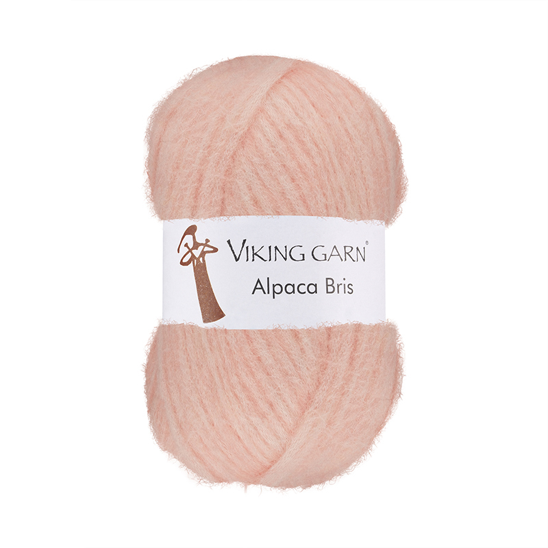Viking Bris - 359 Abrikos, Alpacagarn, fra Viking