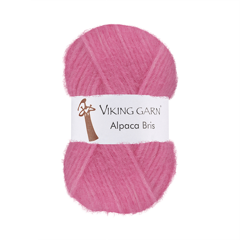 Viking Bris - 361 Rosa, Alpacagarn, fra Viking