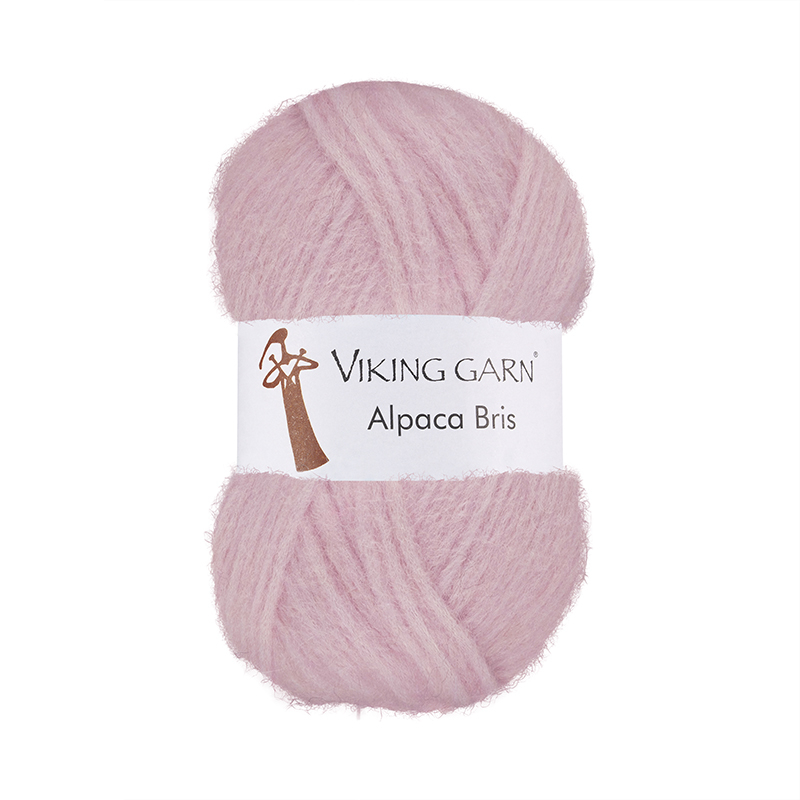 Viking Bris - 364 Lys Rosa, Alpacagarn, fra Viking