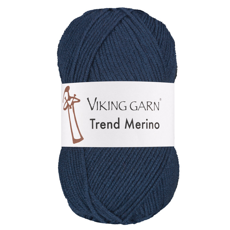 Viking Trend Merino 426 Marine, Merinould, fra Viking