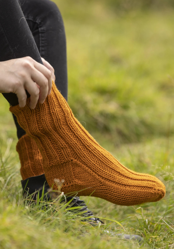 "Alaska" Sokker - Viking Design 2336-7A Kit - 35 - 46 - Viking Eco Highland Wool, fra Viking