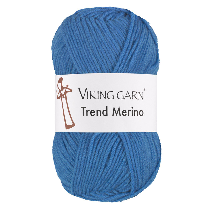 Viking Trend Merino 484 Kongeblå, Merinould, fra Viking