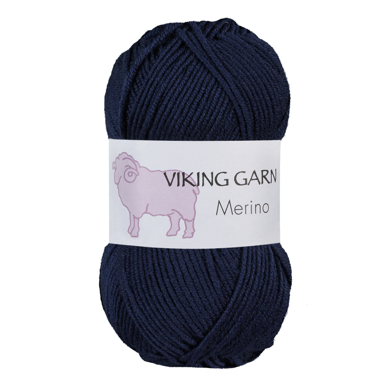 Viking Merino 826 Marine, Merinould, fra Viking