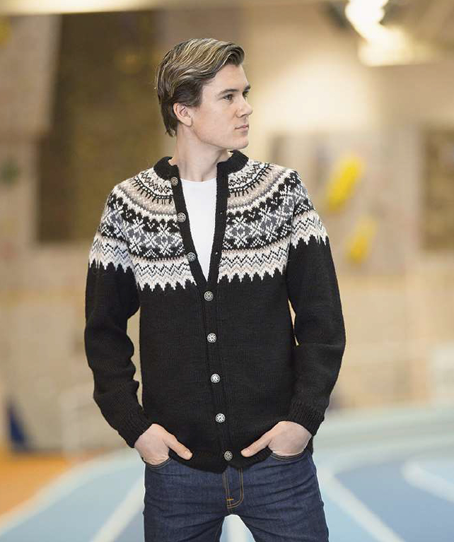 "Fryd" Kofte - Viking Design 1803-5 Kit - XXS - XXXL - Viking Alpaca Storm, fra Viking