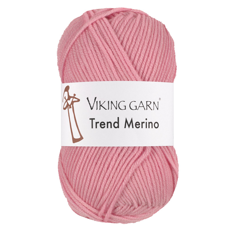 Viking Trend Merino 464 Rosa, Merinould, fra Viking