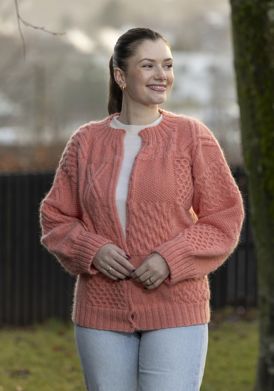 "Elje" jakke - Viking Design 2502-7 Kit - S-XL - Viking Wool, fra Viking