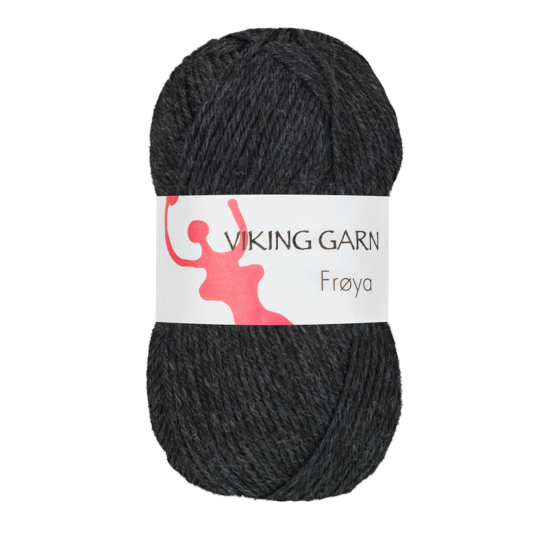 Viking Frøya - 227 Koksgrå, Uld/nylon, fra Viking