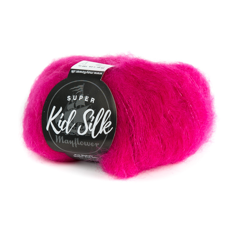 Mayflower Super Kid Silk - Pink 31, Mohair/Silk, fra Mayflower