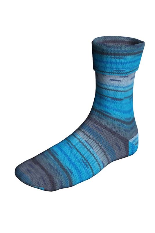 SUPER SOXX COLOR 4-trådet- 0497, Strømpegarn, fra LangYarns