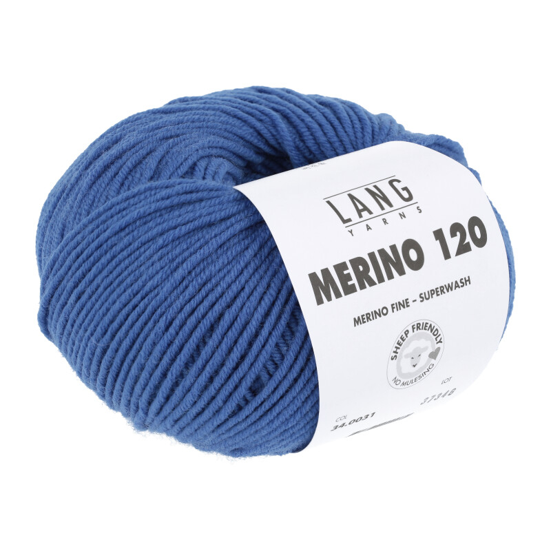 Lang Yarns Merino 120 - 0031, Merinould, fra LangYarns