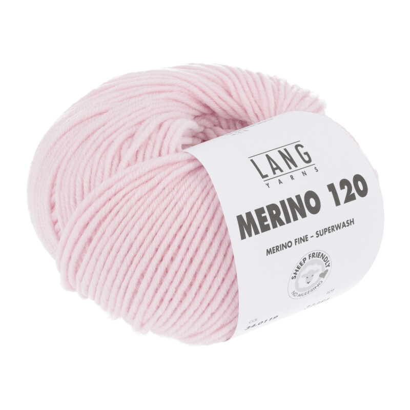 Lang Yarns Merino 120 - 0119, Merinould, fra LangYarns