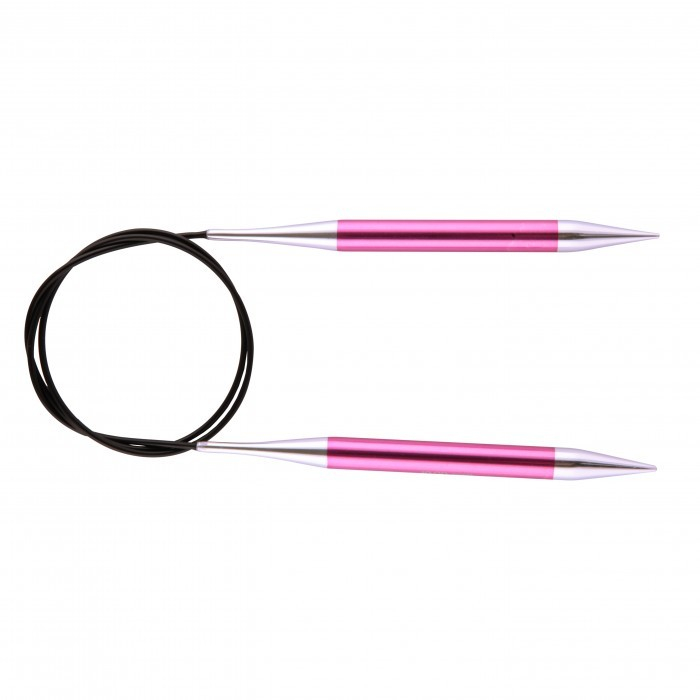 10 mm - Knitpro Zing Rundpinde 60 cm, fra Knitpro