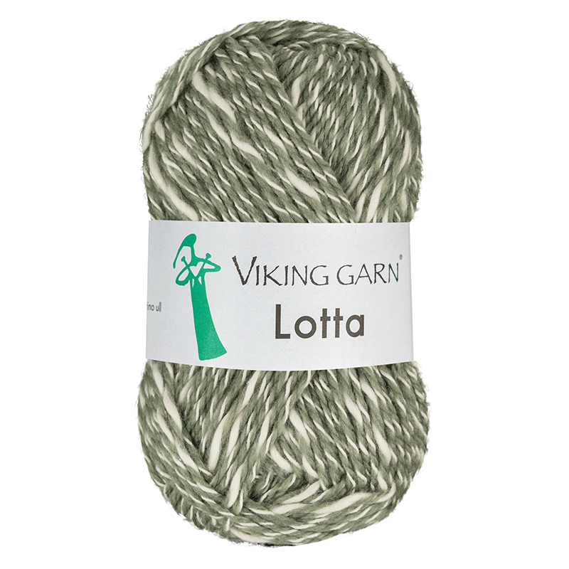 Viking Lotta 232 Grøn, Bomuld/Merino, fra Viking