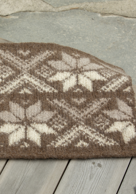 Snoi filtet siddeunderlag - Viking Design 2427-26B Kit - 60 x 45 cm - Viking Snorre, fra Viking