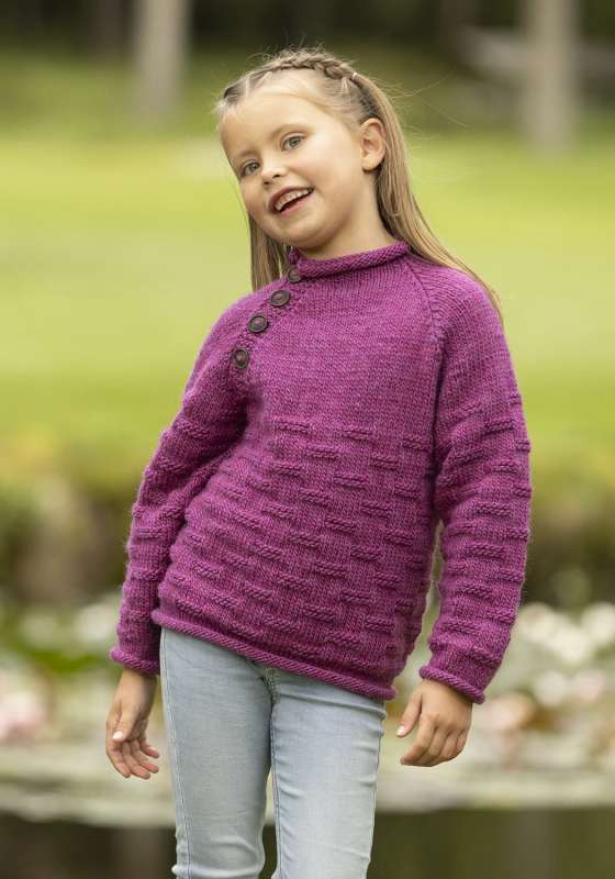 "Odin" genser- Viking Design 2332-9 Kit - 2-12 år - Viking Wool, fra Viking