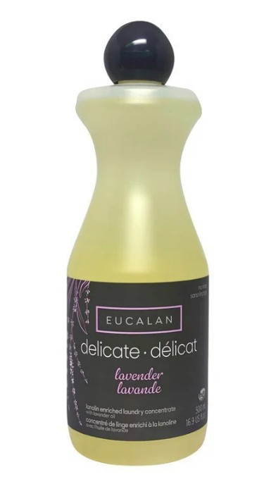 Eucalan Uldvaskemiddel med Lanolin Lavendel - 500 ml, fra Eucalan