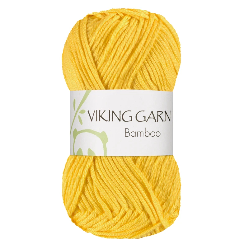 Viking Bamboo - 641 Stærk Gulbambusgarn, Bambusgarn/Bomuld, fra Viking