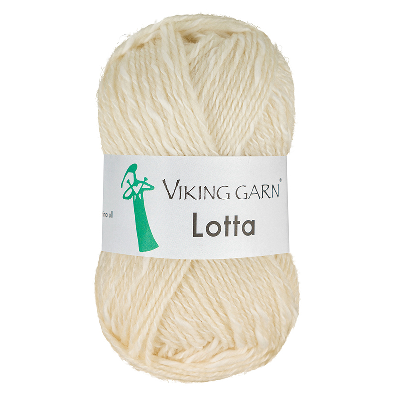 Viking Lotta 202 Natur, Bomuld/Merino, fra Viking