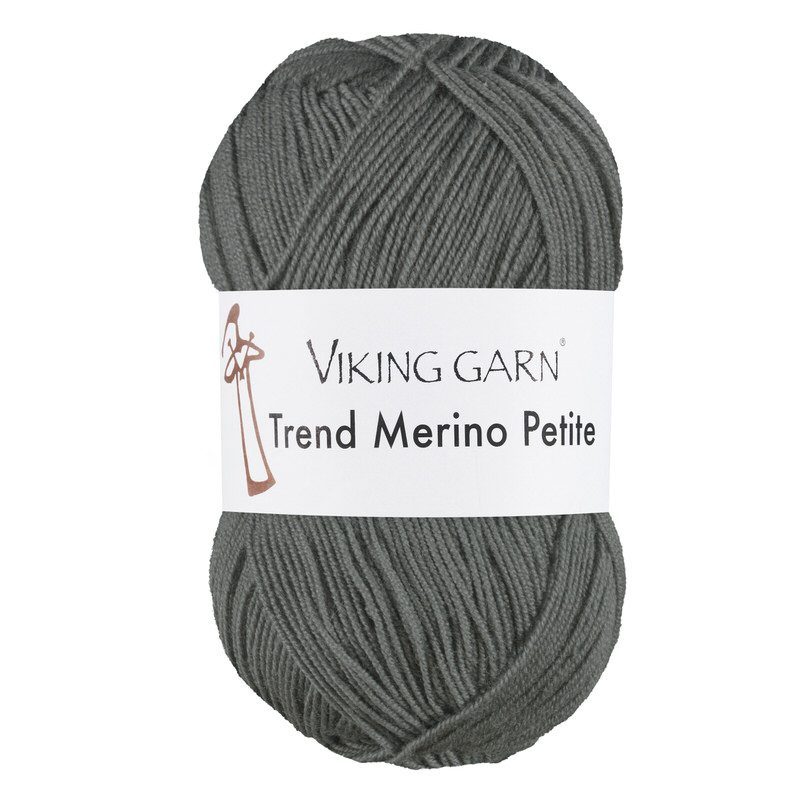Viking Trend Merino Petite 335 Støvet grøn, Merinould, fra Viking