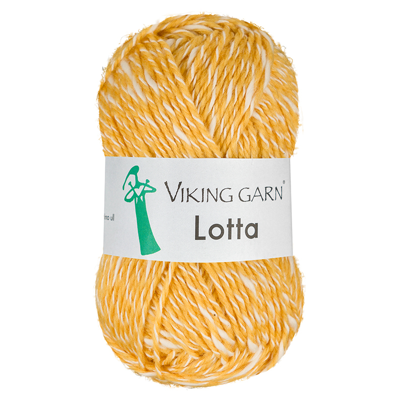 Viking Lotta 245 Gul, Bomuld/Merino, fra Viking