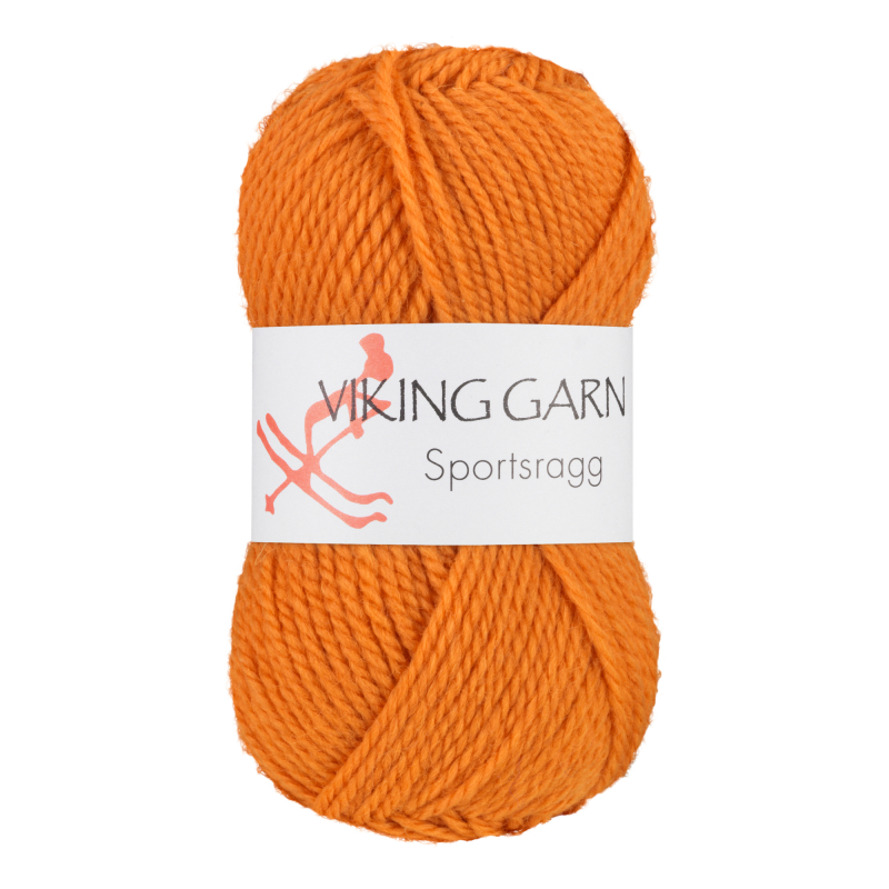 Viking Sportsragg - 544 Mørk gul, Uld/Akryl/Nylon, fra Viking