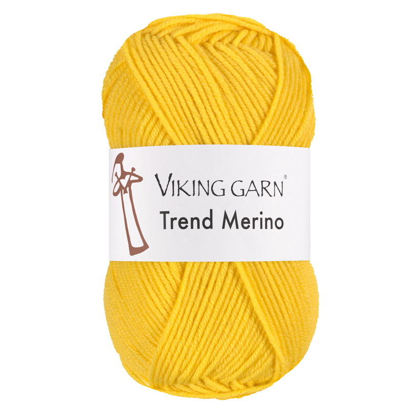 Viking Trend Merino 441 Citrongul, Merinould, fra Viking