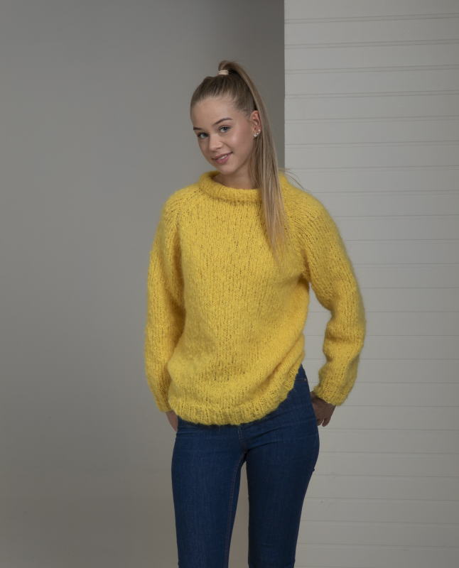 "Gea" Genser - Viking Design 2201-4B Kit - XS-XXL - Viking Mohrino, fra Viking