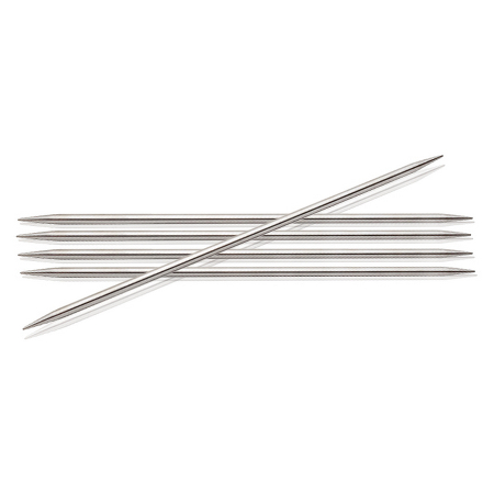 5.5 mm - Knitpro Nova Strømpepinde 20 cm, fra Knitpro