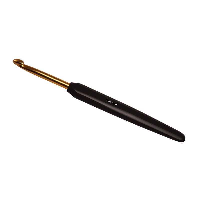 12 mm - Knitpro Softgrip Guld Hæklenål, fra Knitpro