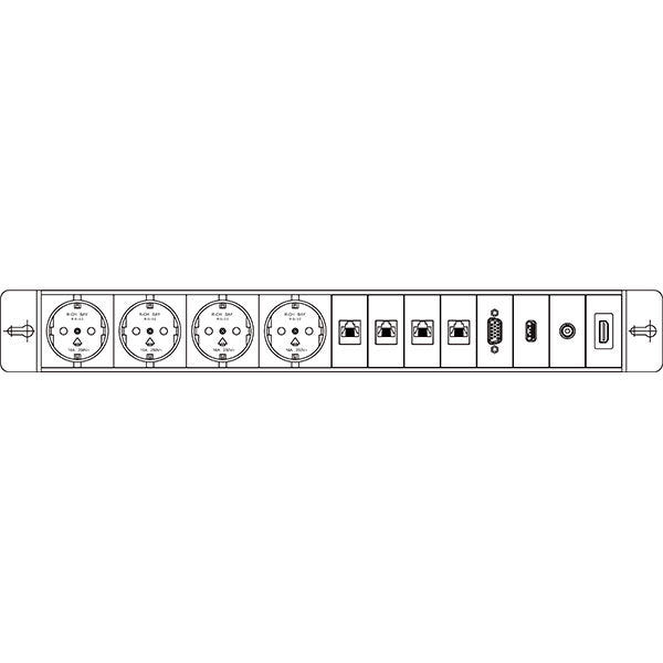 El-panel 5 for Bi-Box stor