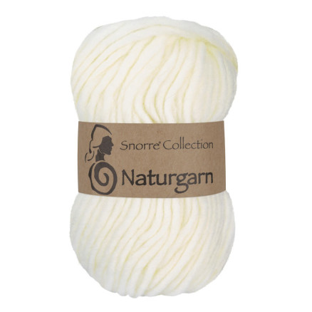 Viking Garn Snorre Collection Naturgarn 602 - Hvid