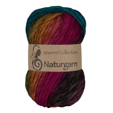 Viking Garn Snorre Collection Naturgarn 656 - Multi Lilla/ Jade