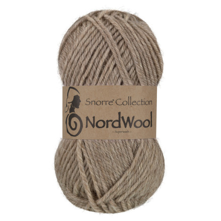 Viking Garn Snorre Collection NordWool 105 Beigemeleret
