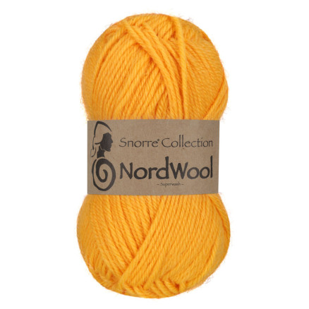 Viking Garn Snorre Collection NordWool 145 Gul